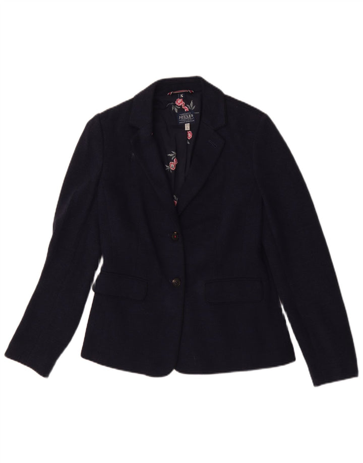 Jachetă Blazer pentru femei Joules, cu 2 nasturi, Marea Britanie, 8, Bluemarin, Herringbone