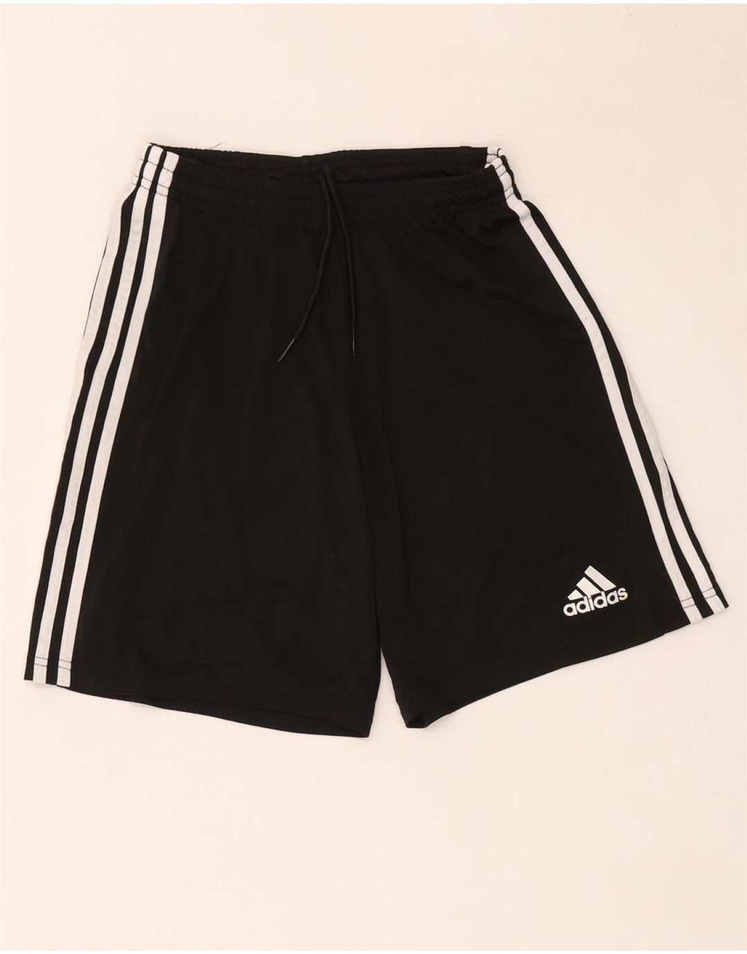 Pantaloni scurți sport Aeroready Adidas pentru bărbați, poliester mediu negru