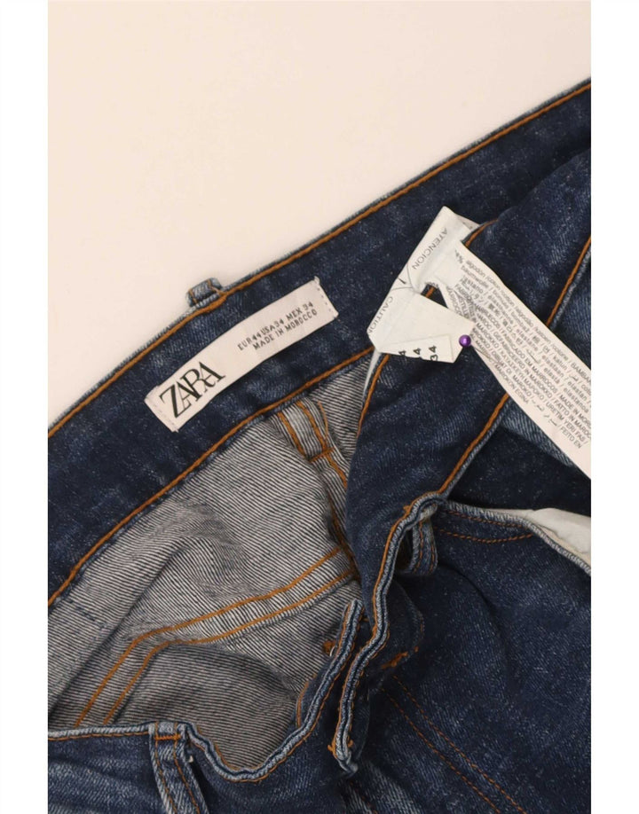 Blugi slim pentru bărbați Zara EU 44 Large W34 L29 Blue Bumbac