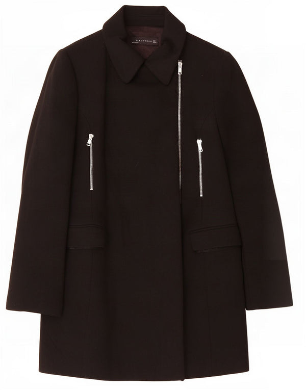 Pardesiu pentru femei Zara UK 14 mare negru