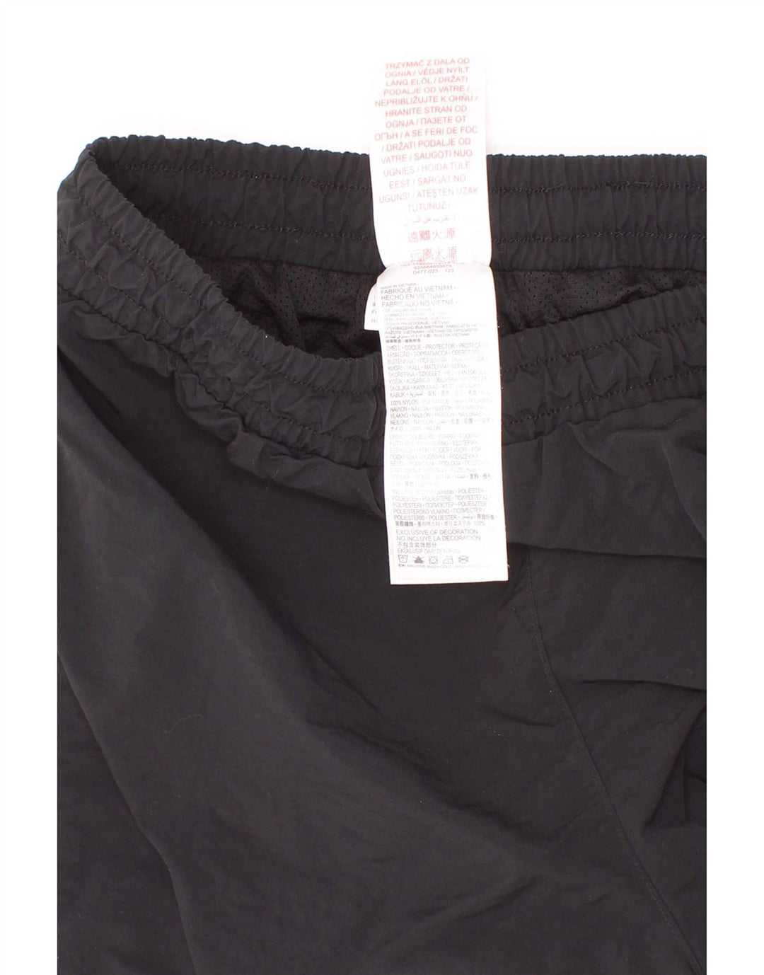 Pantaloni scurti sport Converse băieți 13-14 ani XL poliester negru