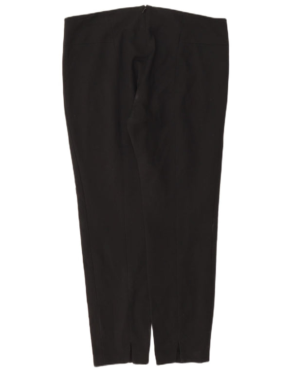 French Connection Pantaloni casual conici pentru femei UK 12 Medium L34 L27 Negru