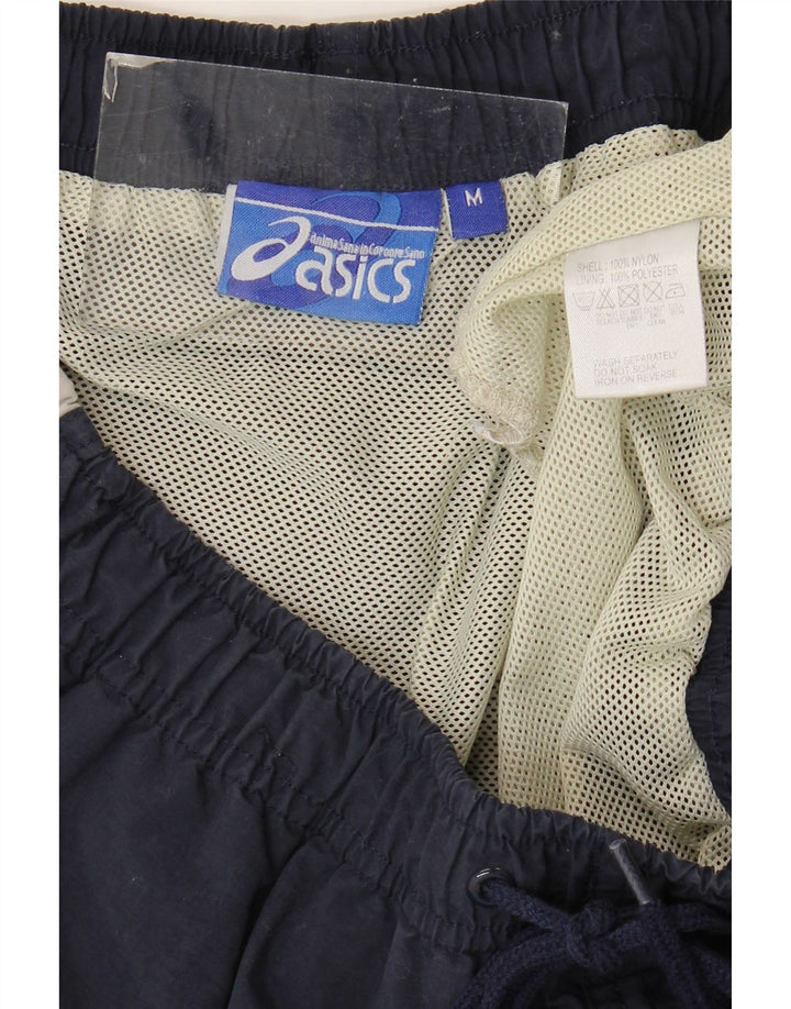 Pantaloni scurți sport Asics pentru bărbați, medii, bleumarin, nailon color bloc