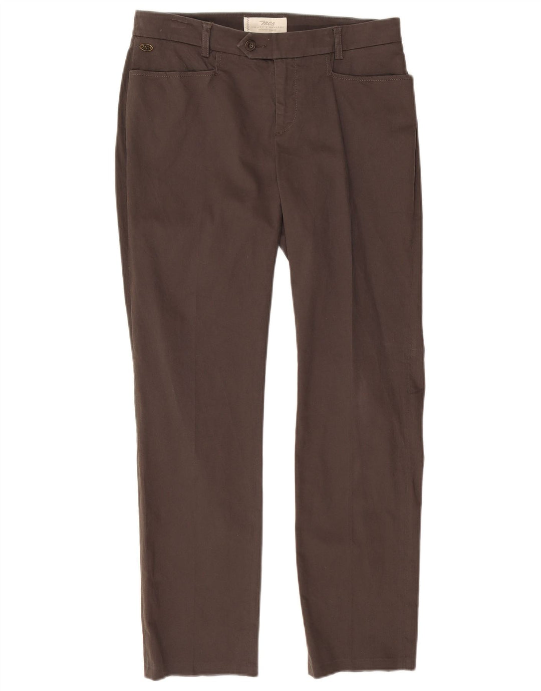 Marlboro Classics Pantaloni casual pentru femei UK 12 Medium W30 L28 Gri Bumbac