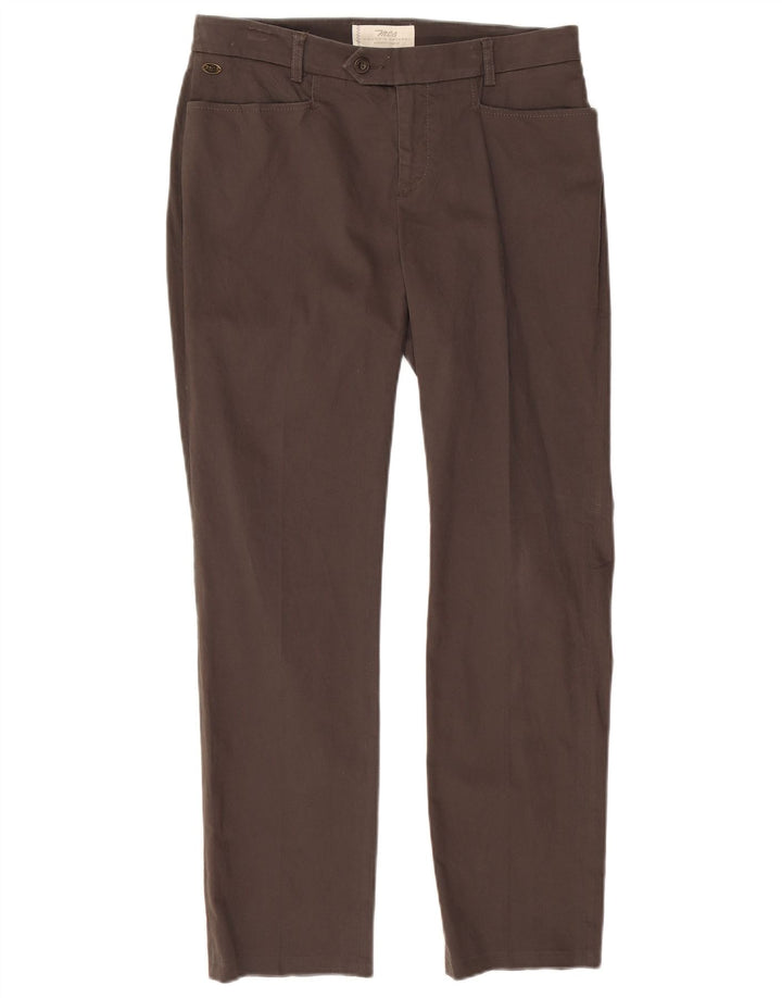 Marlboro Classics Pantaloni casual pentru femei UK 12 Medium W30 L28 Gri Bumbac