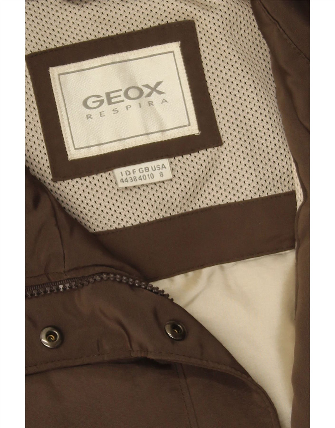 Geox Manton supradimensionat pentru femei UK 10 Poliester maro mic