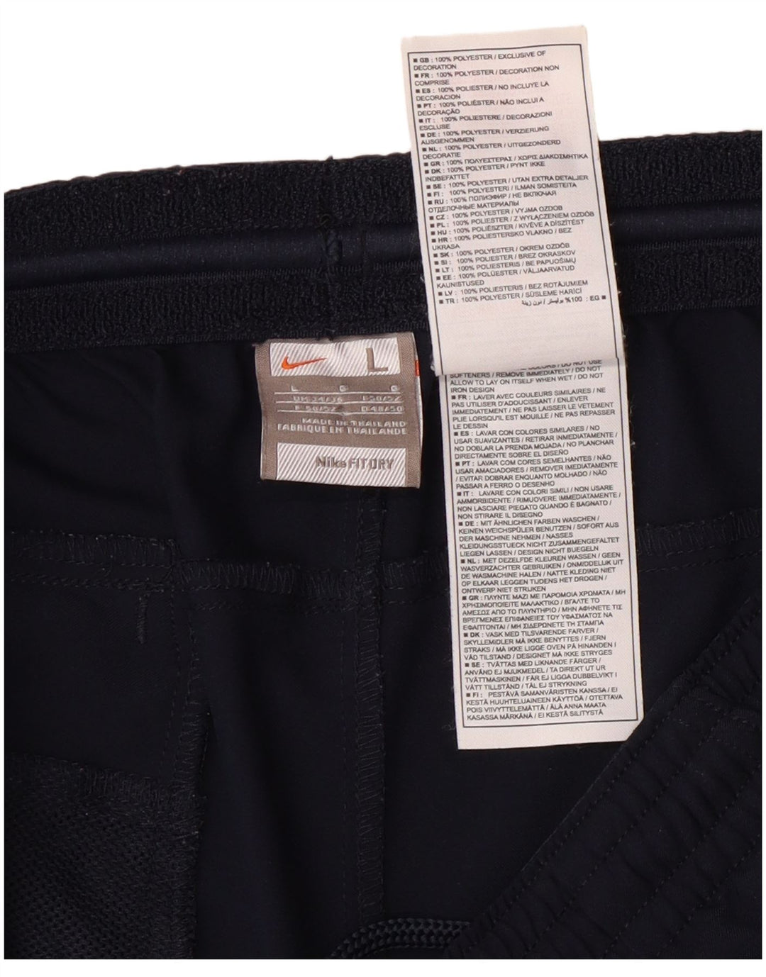 Pantaloni scurți sport Nike pentru bărbați, mari, albastru, poliester