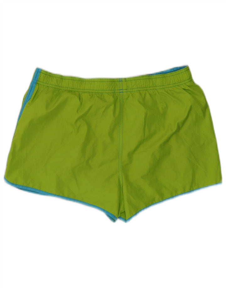 Pantaloni scurți de înot grafic Calvin Klein pentru femei UK 14 verde mediu