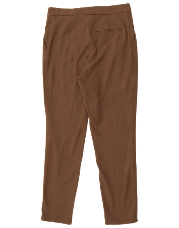 Pantaloni chino slim pentru femei Zara XS W24 L28 Kaki Poliester