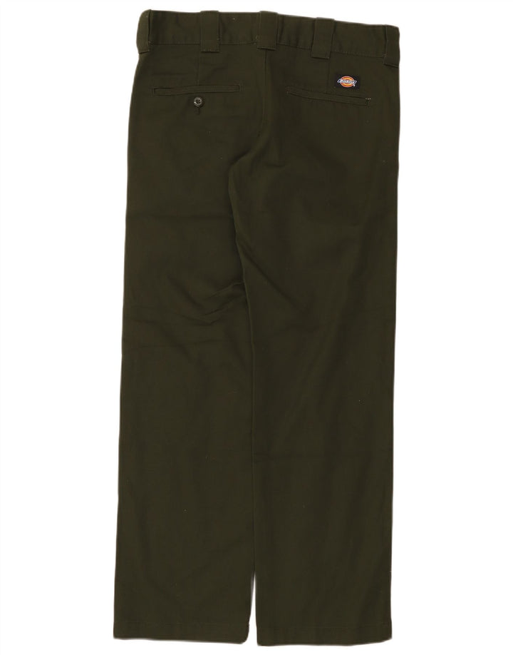 Pantaloni chino drepți pentru bărbați Dickies L30 L30 Poliester verde