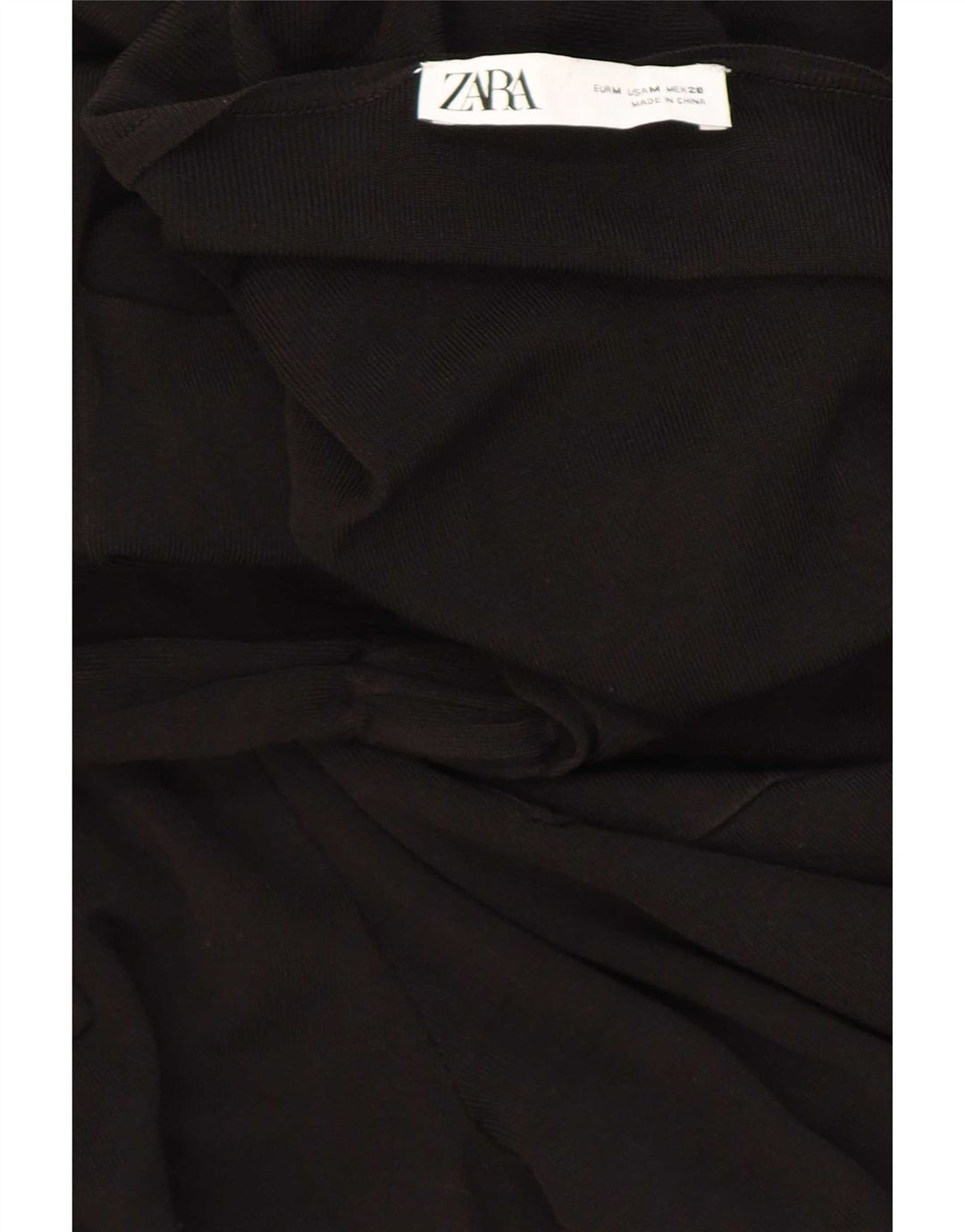 Salopetă Zara pentru femei cu mâneci 3/4 UK 14 Medium Negru