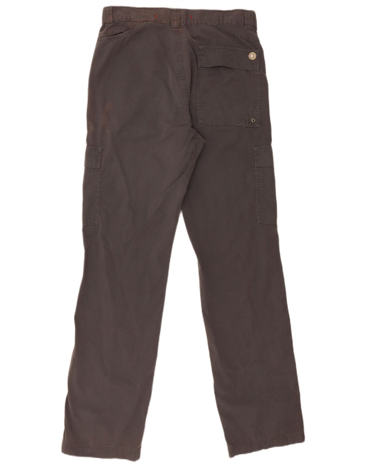 Pantaloni cargo drepti pentru bărbați Trussardi IT 48 Medium W32 L32 Gri