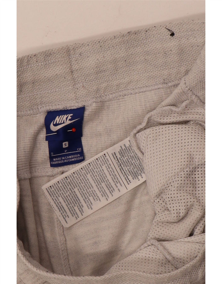 Pantaloni de trening Nike pentru bărbați, bumbac gri mic