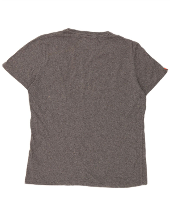 Tricou Superdry pentru bărbați Top 2XL, bumbac cu pete gri