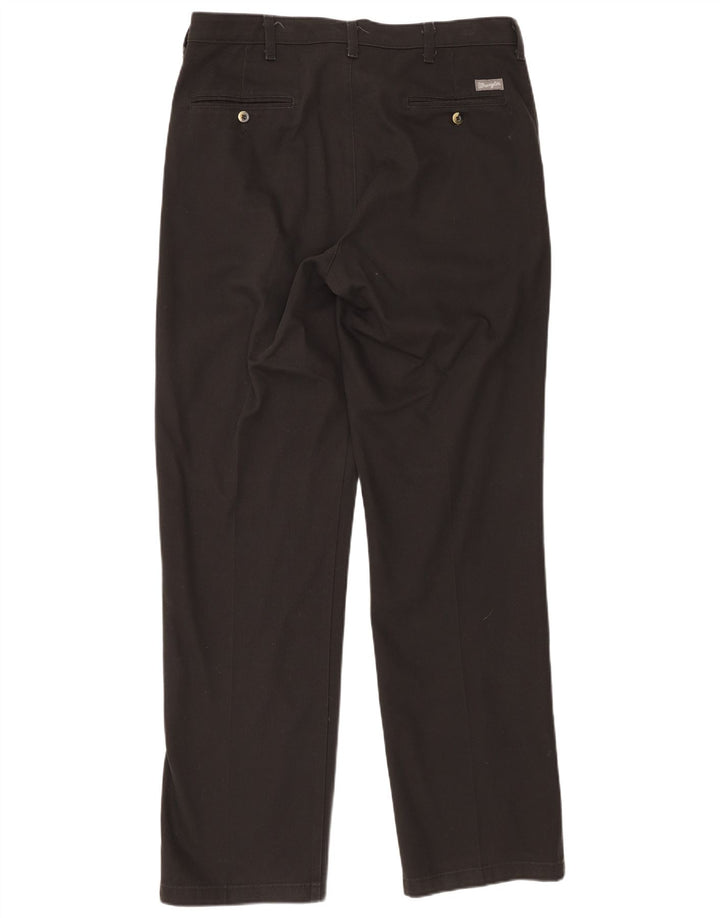 WRANGLER Pantaloni chino drept Riata pentru bărbați L34 L34, bumbac negru