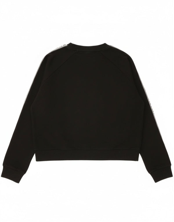 Pulover supradimensionat pentru femei Vans Graphic, UK 10, bumbac negru mic