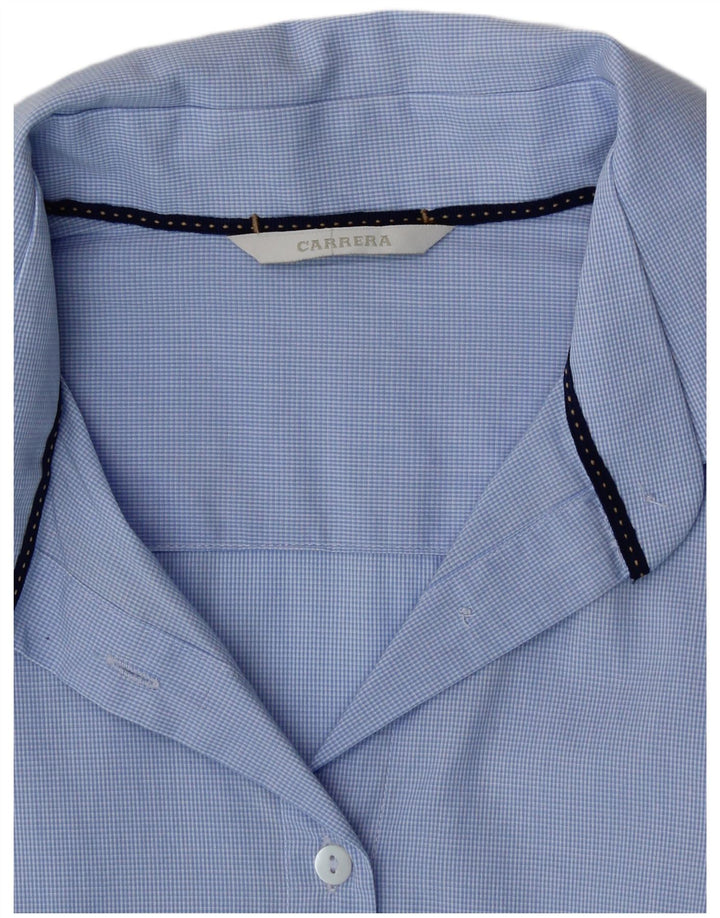Cămașă Carrera pentru femei UK 12 Medium Blue Check