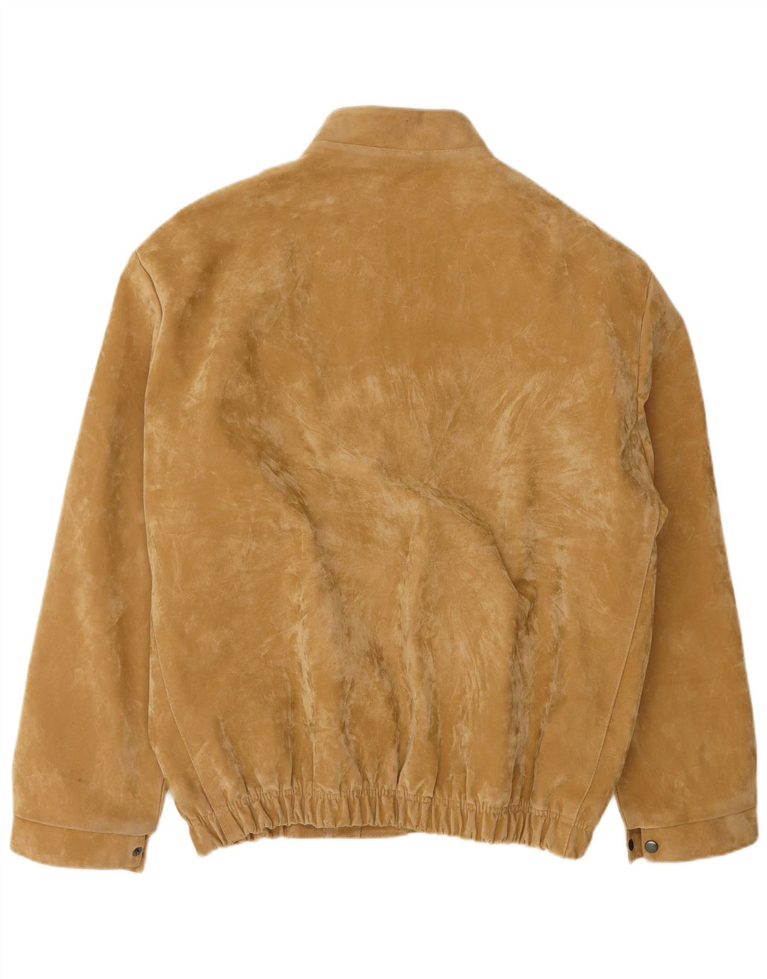 Bomber vintage pentru bărbați din piele intoarsa UK 40 mare bej