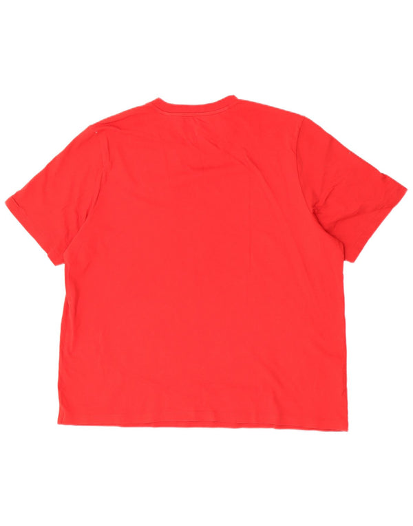 Tricou grafic pentru bărbați Adidas Top XL Roșu