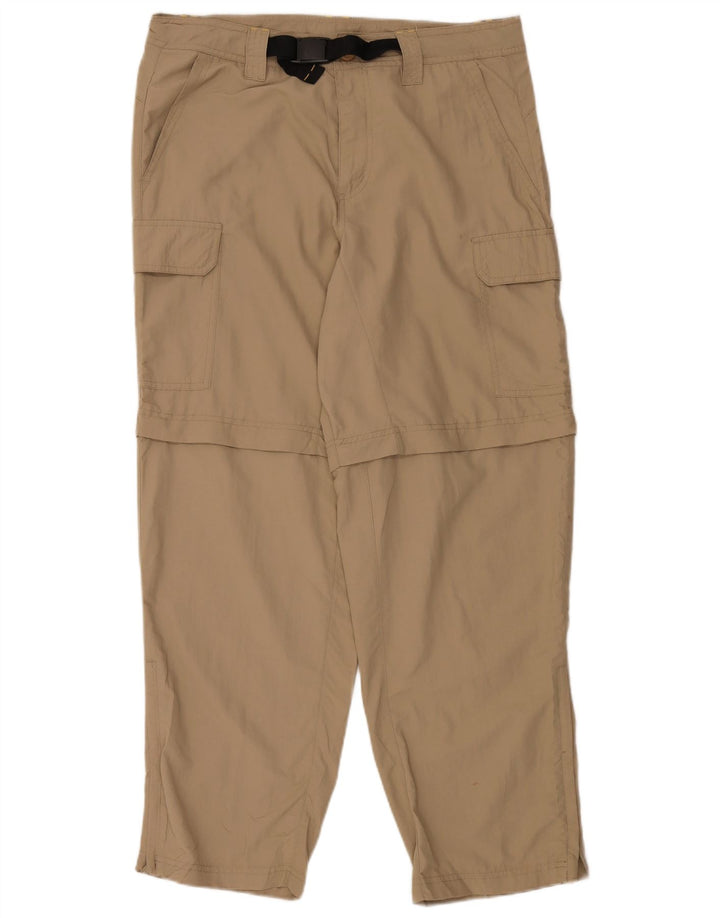 Pantaloni cargo drepți pentru bărbați EDDIE BAUER L34 L30 nailon bej