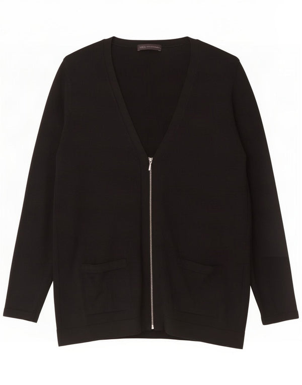 Marks & Spencer Pulover cardigan pentru femei UK 14 Large Black Viscose