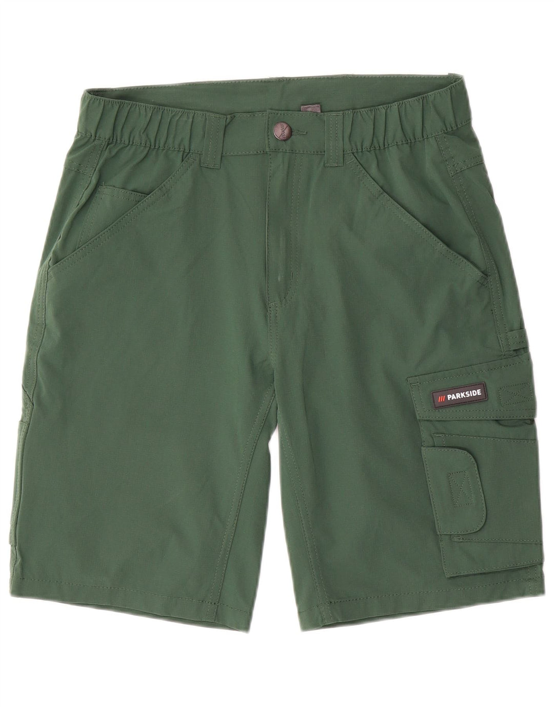 Pantaloni scurti cargo Parkside pentru bărbați mici W29 elastan verde