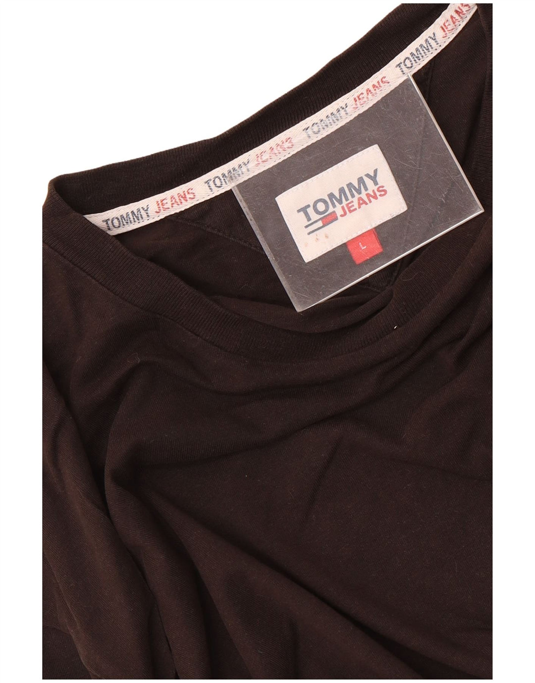 Top pentru bărbați Tommy Hilfiger cu mânecă lungă mare maro