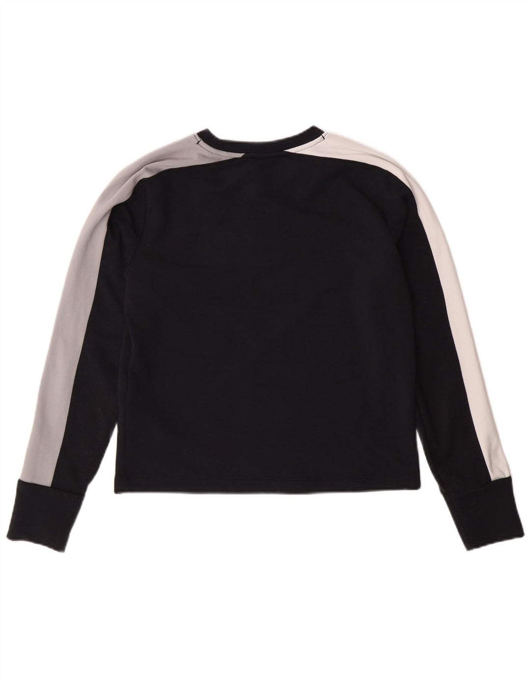 UNDER ARMOUR Top cu mânecă lungă pentru femei, cu ajustare lungă, UK 6 XS, negru, bloc de culoare