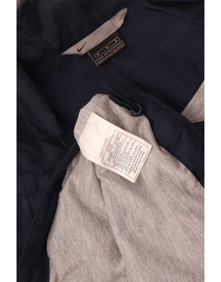 Jachetă de ploaie Nike pentru bărbați UK 38 Medium Navy Blue Marine