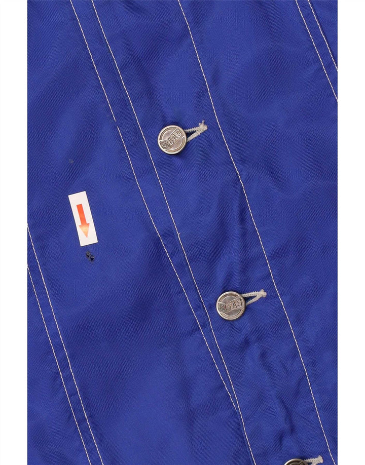 Gas Mens Utility Jacket UK 44 2XL Blue