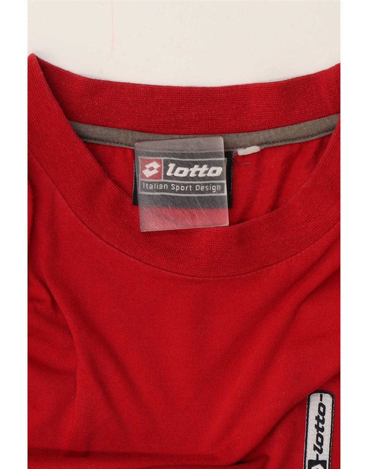 Tricou Bărbați Lotto Top Mare Roșu