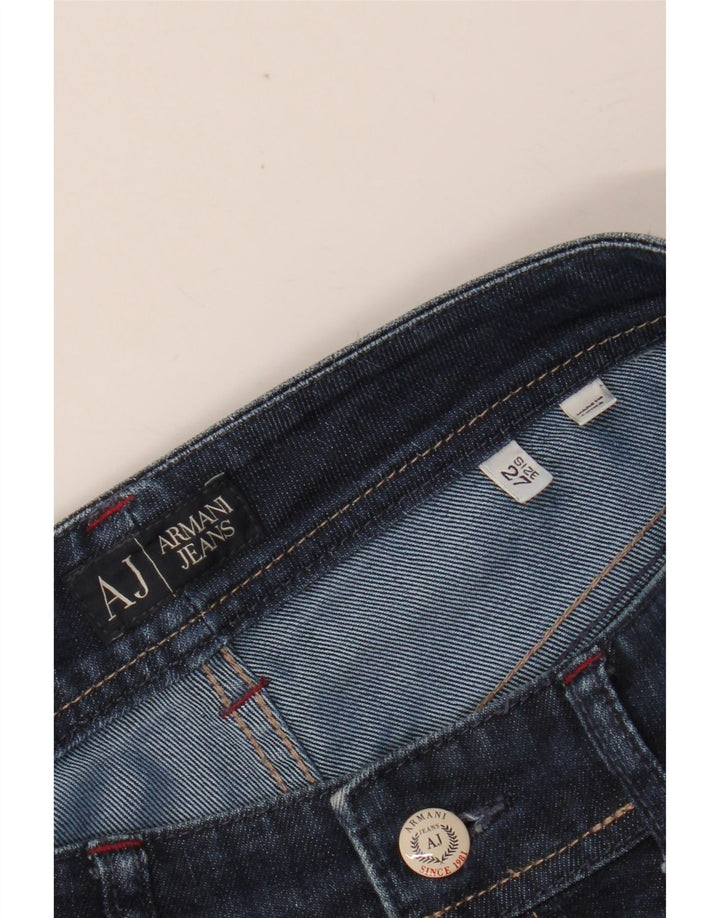 Blugi Drepți Femei ARMANI L27 L28 Bleumarin