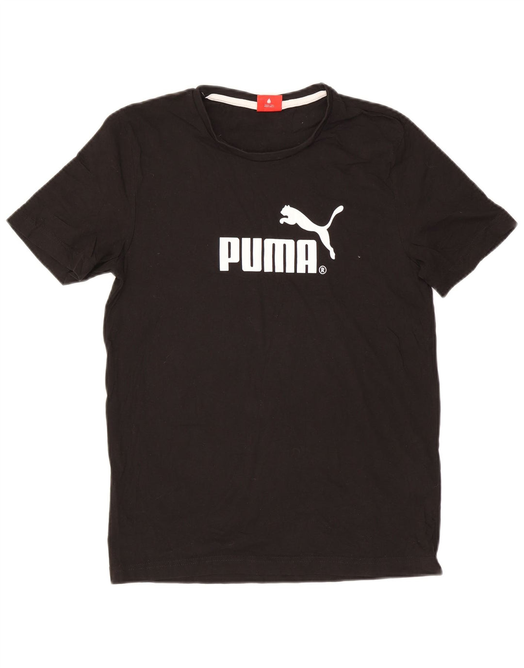 Tricou grafic Puma pentru bărbați Top mic bumbac negru