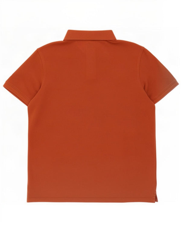 Timberland Mens Regular Fit Polo Shirt XL Orange Cotton