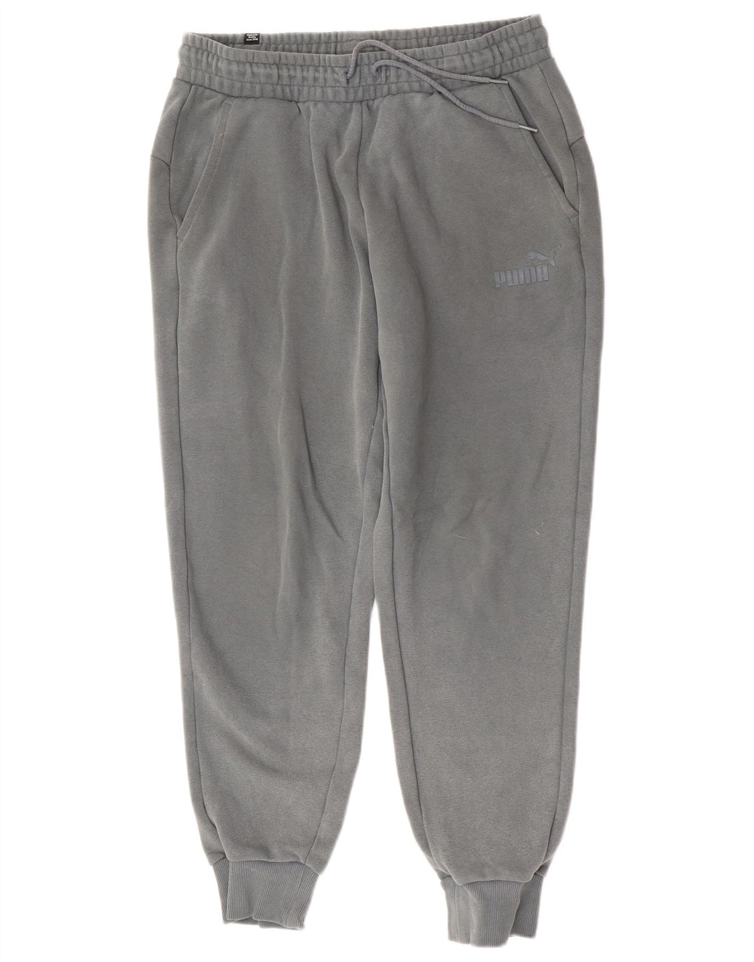 Pantaloni de trening Puma pentru bărbați Joggeri din bumbac verde mediu