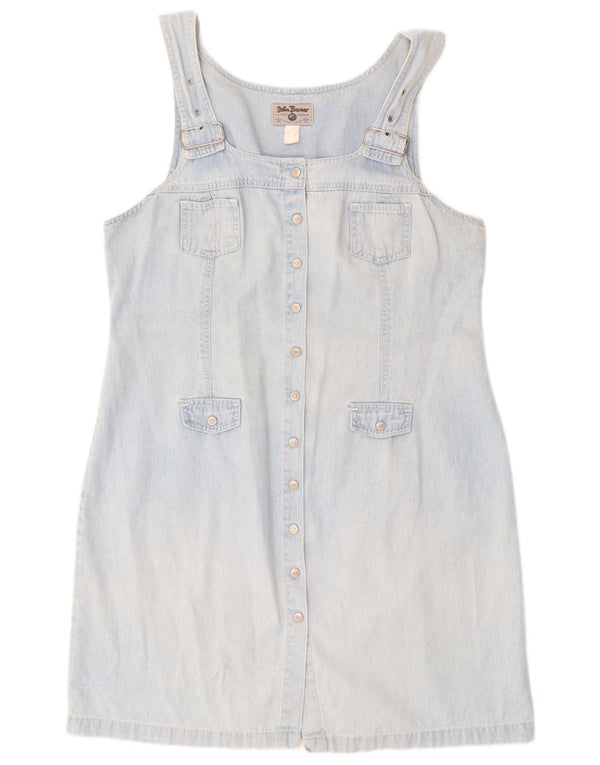 JOHN BANER Rochie de denim fără mâneci pentru femei IT 50 XL Bumbac albastru