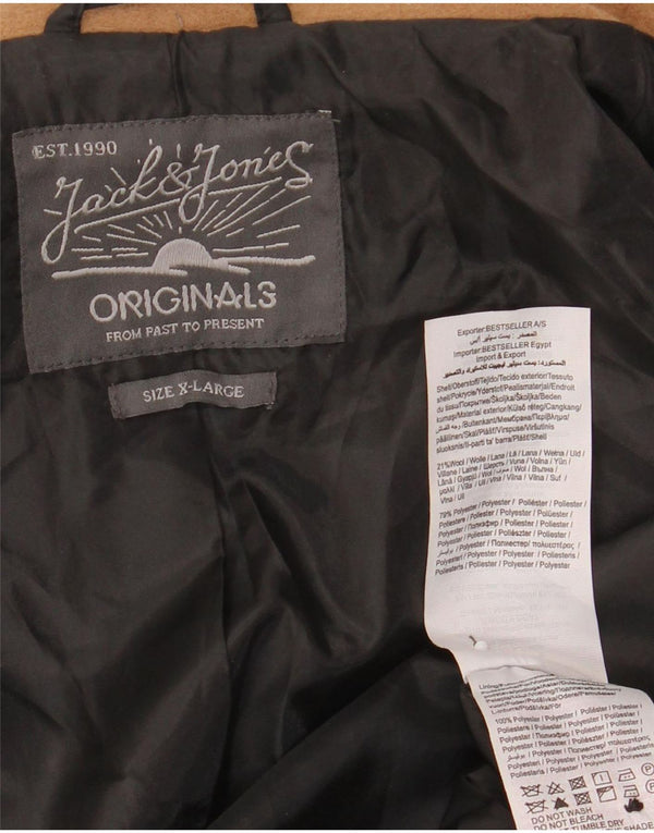 Jack & Jones Pardesiu pentru bărbați UK 42 XL Lână maro