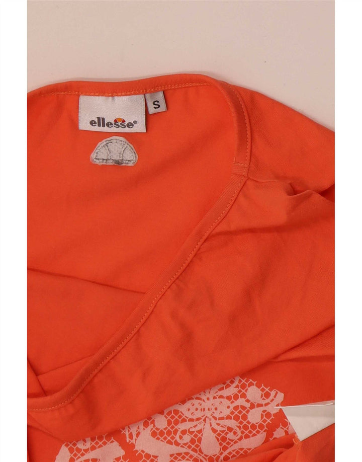 Vestă cu grafică pentru femei Ellesse UK 10 Small Orange