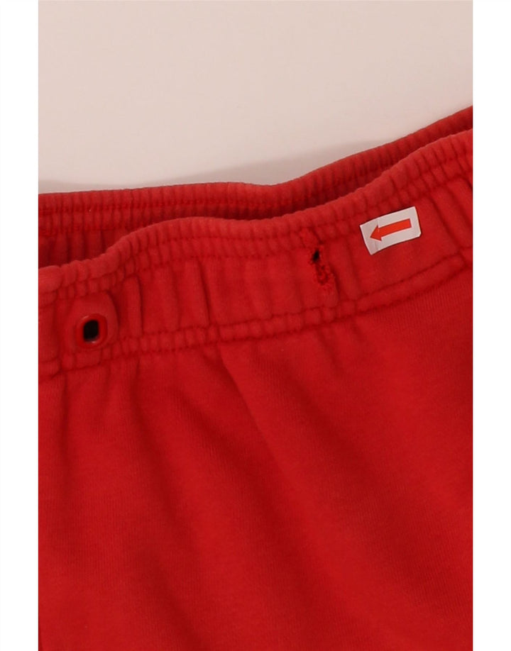 ADIDAS Mens Graphic Sport Shorts Medium Red Cotton Vintage Adidas and Second-Hand Adidas from Messina Hembry 