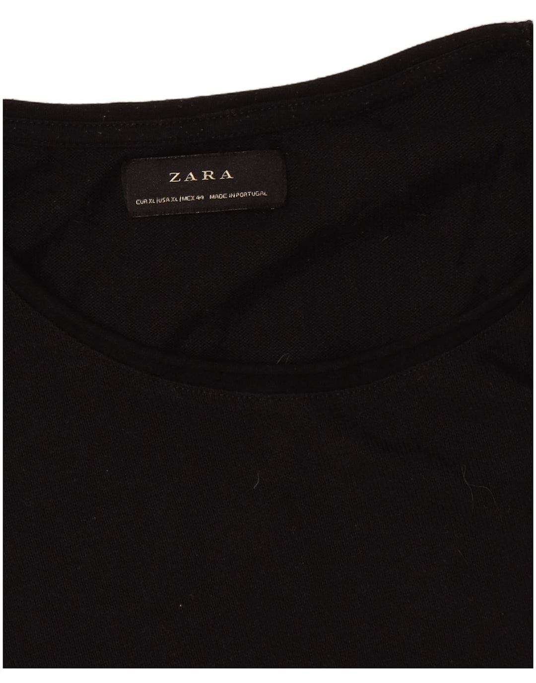Tricou pentru bărbați Zara Top XL Negru