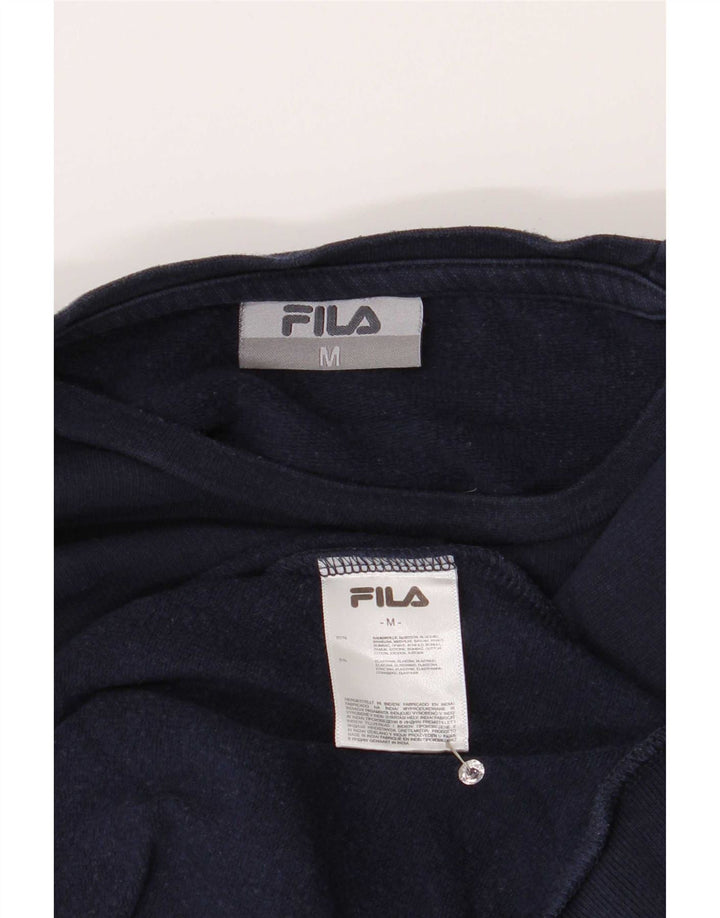 Pulover Fila Femei Pulover UK 14 Medium Bleumarin Bumbac