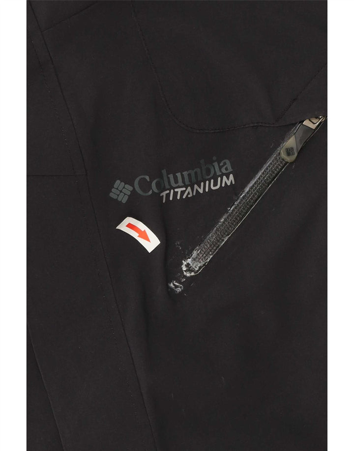 Jachetă Columbia pentru bărbați Titanium Windbreaker UK 38 Medium Black Nylon
