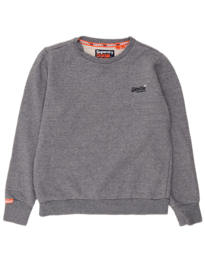 Pulover Superdry pentru bărbați, XL, bumbac cu pete albastre