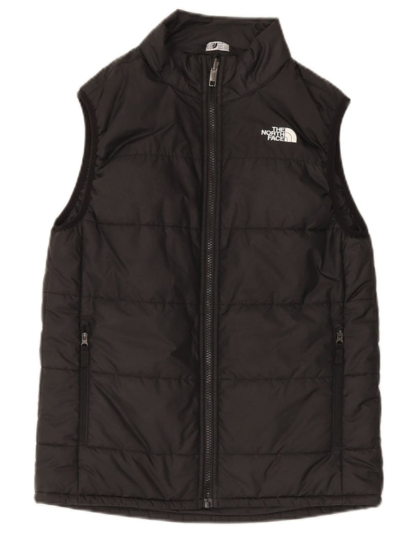 Gilet căptușit pentru băieți The North Face 14-15 ani XL poliester negru