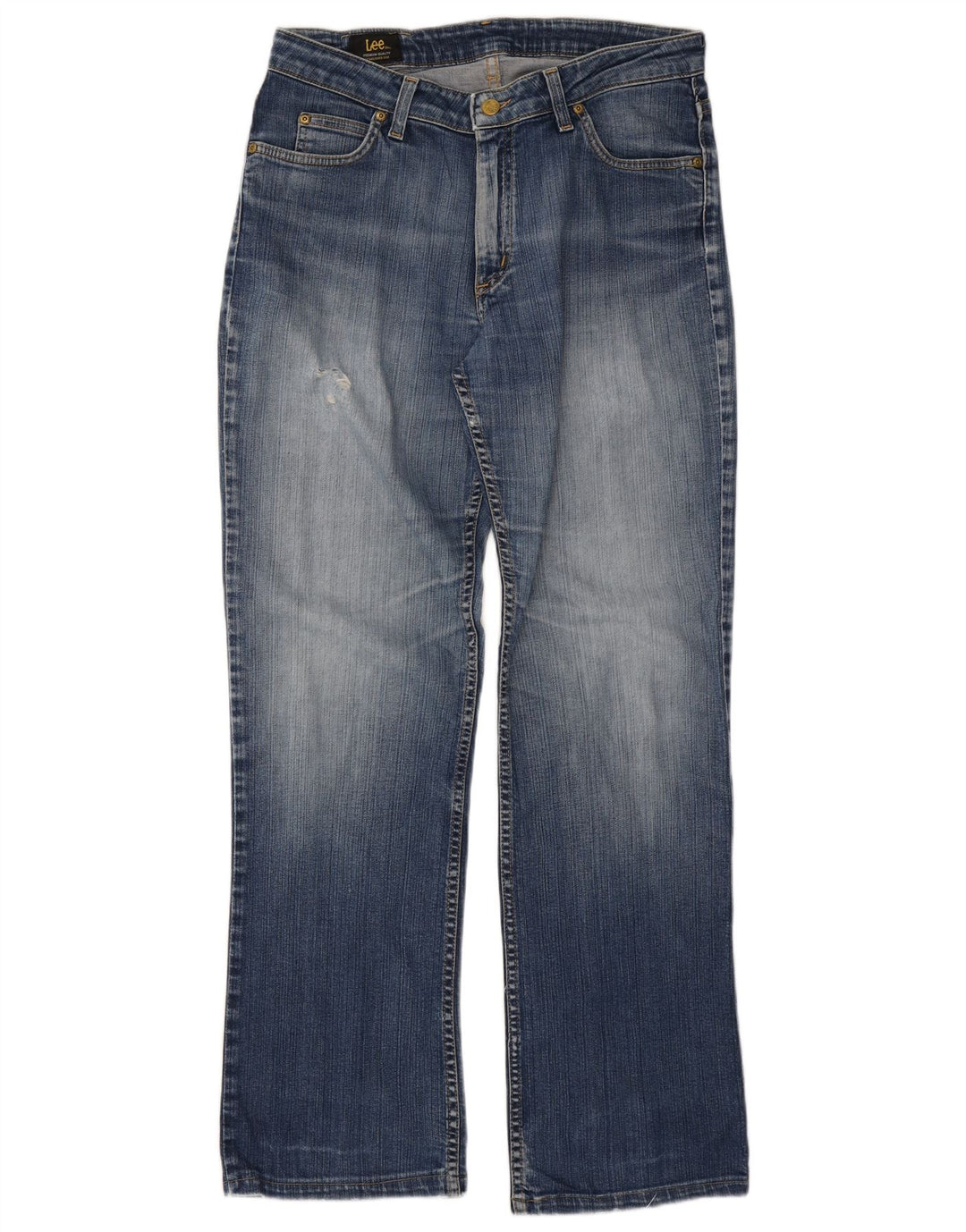 Blugi Lee Cameron Bootcut pentru bărbați W33 L33, bumbac albastru