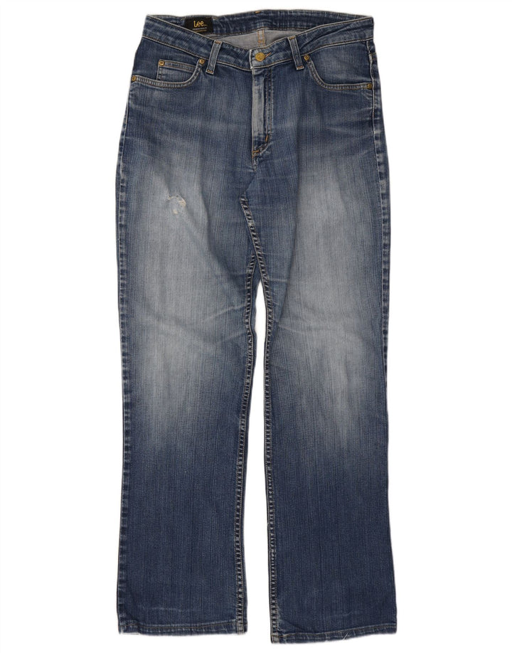 Blugi Lee Cameron Bootcut pentru bărbați W33 L33, bumbac albastru