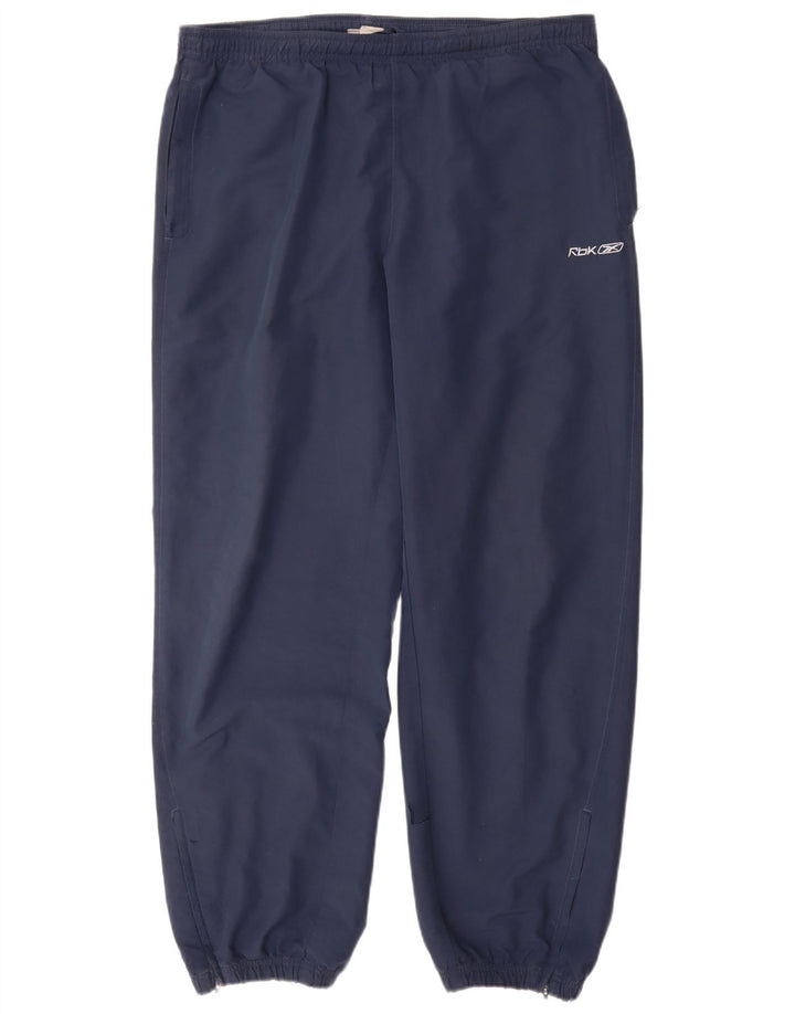 Pantaloni de trening pentru bărbați Reebok Joggeri mari bleumarin