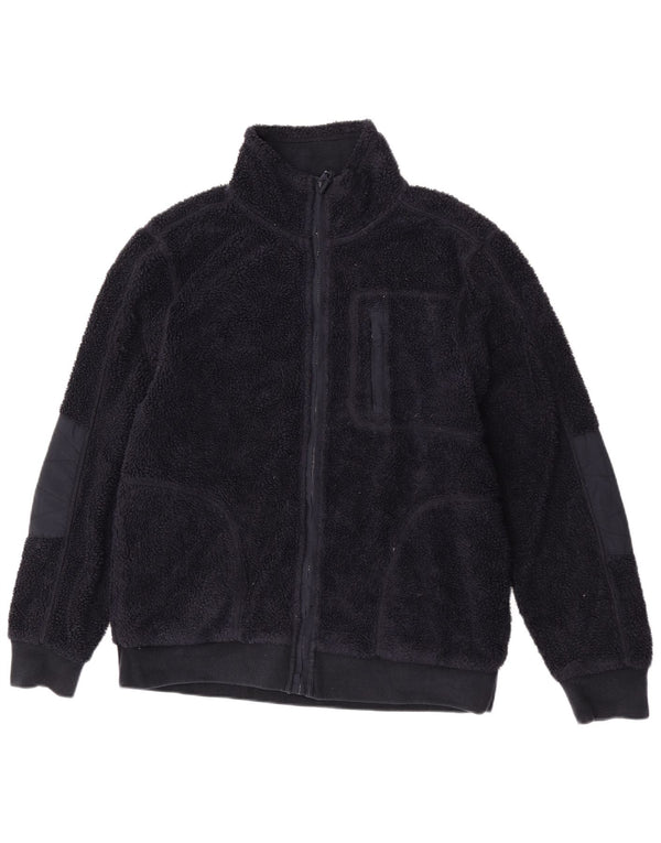 Jachetă din lână pentru bărbați Fat Face UK 38 Medium Bleumarin Poliester
