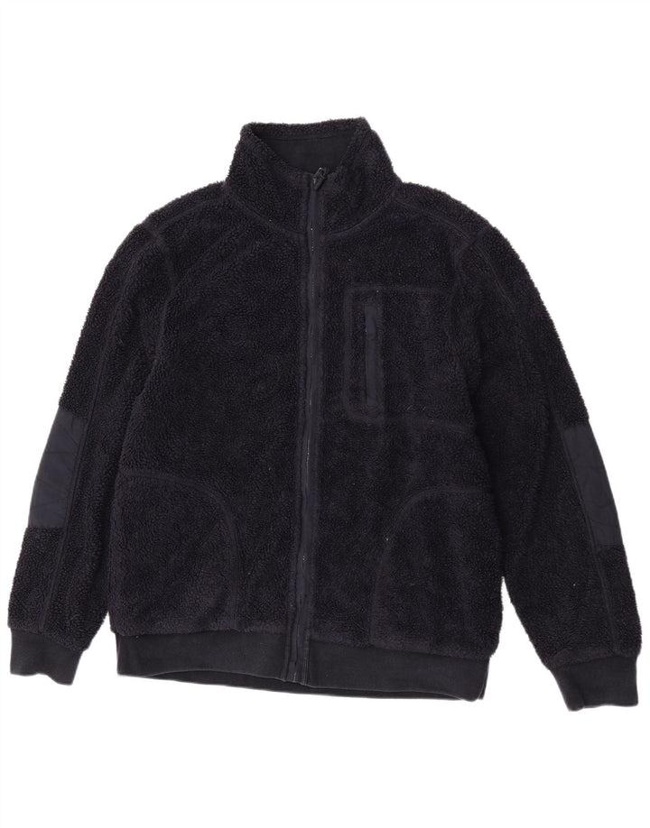 Jachetă din lână pentru bărbați Fat Face UK 38 Medium Bleumarin Poliester