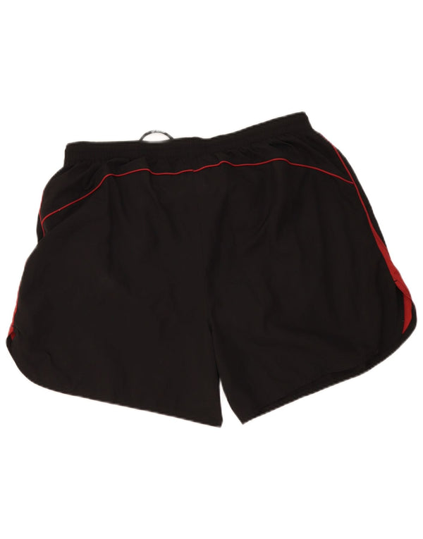 Pantaloni scurți sport Asics pentru bărbați 2XL, negru, poliester color bloc